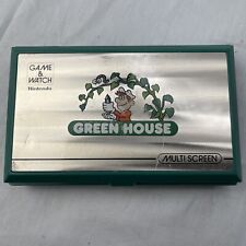 Consola portátil Nintendo Game and Watch Green House multipantalla GH-54 1983 segunda mano  Embacar hacia Argentina