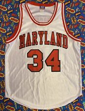 Rare Vintage LeTrell Sports Maryland Terrapins Len Bias Basketball Jersey for sale  Anaheim