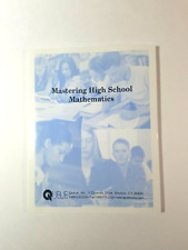 Livro de exercícios de matemática Mastering High School Jordan LaRusso 2006 brochura comprar usado  Enviando para Brazil
