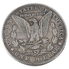 1 pieza raro antiguo dólar de plata Morgan de los Estados Unidos esqueleto genial segunda mano  Embacar hacia Argentina