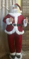 1990s Animated singing dancing 5 ft Santa Claus see description  for sale  Glenpool