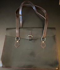 leather brief italian case for sale  Apple Valley
