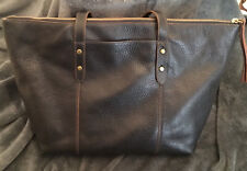 Fossil black leather for sale  MANCHESTER