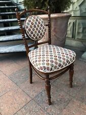 Antiguo asiento tapizado y silla trasera J&J Kohn Viena, Austria 1905 bistró  segunda mano  Embacar hacia Argentina