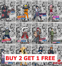 NARUTO SHIPPUDEN Anime Manga Sasuke Itachi Poster Art Print Wall Home Room Decor, usado segunda mano  Embacar hacia Argentina