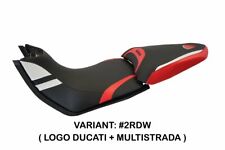 Ducati Multistrada 1200-1260 2015-2019 Tappezzeria Italia Rojo - Blanco Asiento, usado segunda mano  Embacar hacia Argentina