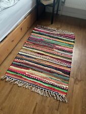 Handmade rag rug for sale  LONDON