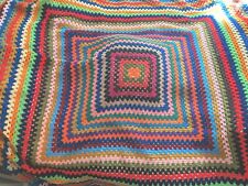 Vintage blanket multicolor for sale  Shipping to Ireland