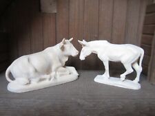LEPI - Rupert Krippenfiguren Ochse und Esel 12 cm Holz natur Südtirol gebraucht kaufen  Ilshofen