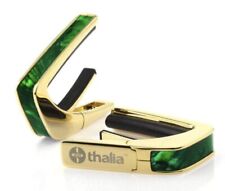 CAPO DE GUITARRA THALIA NUNCA USADO, NA CAIXA SÉRIE 200 DOURADO COM CONCHA VERDE comprar usado  Enviando para Brazil