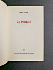 Patriote. pearl buck. d'occasion  Besançon
