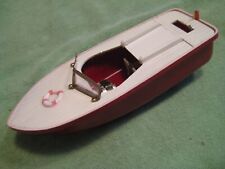 TOY PLASTIC ELECTRIC MOTORBOAT 10" WORKING for sale  Shipping to South Africa