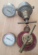 2 Vintage Victor Compressed Gas Regulators-Untested for sale  Shipping to South Africa