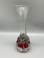 Trumpet vase glass for sale  Shipping to Ireland