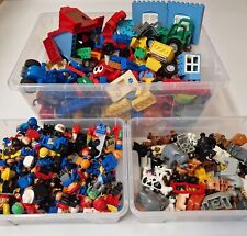 Używany, Lego® Duplo 1 kg - Zestaw startowy Klocki Płyta Zwierzęta Figurki Pojazdy na sprzedaż  Wysyłka do Poland