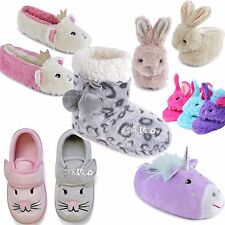 Niñas Niños Botín Ballet Novedad Pantuflas Niños Unicornio Suave 3D Tallas 9-3 segunda mano  Embacar hacia Mexico