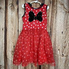 Disney Minnie Mouse Tutú Vestido Sudadera con Capucha Rojo Negro Lentequilla Niñas Talla Mediana 7/8 segunda mano  Embacar hacia Argentina