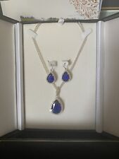 Necklace earrings set for sale  TELFORD