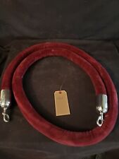 Burgundy velvet rope for sale  La Porte