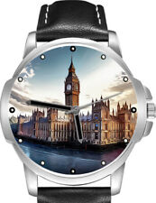 Reloj de pulsera Parliament and Big Ben London Art Elegante Raro Calidad segunda mano  Embacar hacia Argentina