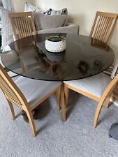 Glass dining table for sale  WALLINGTON