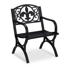 Używany, Krzesło ogrodowe antyk taras metalowy fotel ogrodowy siedzisko balkonowe na sprzedaż  Wysyłka do Poland