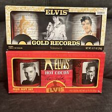 Caneca Elvis Presley conjunto de presente cacau quente lote de 2, usado comprar usado  Enviando para Brazil
