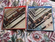 The Beatles 1973 UK 1962-1966 Red Album & 1967 - 1970 Blue Album Covers, usado comprar usado  Enviando para Brazil