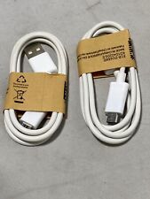 Original Micro USB Cargador Cable de Datos Samsung Galaxy s2 S4 S3 s5 s6 s7 2 PAQUETE segunda mano  Embacar hacia Argentina