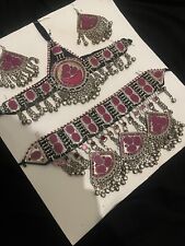 Pink afghan jewellery for sale  SLOUGH