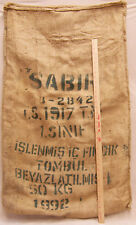 Burlap Bag Gunny Sack Hazelnut Kernels Trabzon Turkey 50 KG Gross, used for sale  Shipping to South Africa