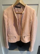 Zara pink boucle for sale  WILMSLOW