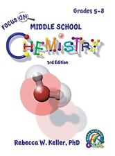 Livro didático Focus On Middle School Chemistry Student - 3ª edição (capa dura) - ..., usado comprar usado  Enviando para Brazil
