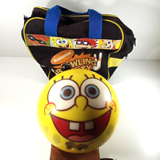 Bola e bolsa de boliche Bob Esponja Nickelodeon 11 libras comprar usado  Enviando para Brazil