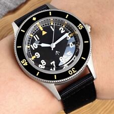 40mm Vintage Luminous 20BAR Diver NH35A Automatic Watch Men Domed Sapphire Glass, used for sale  Shipping to South Africa