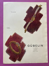 Publicité gubelin 1945 d'occasion  Lyon VIII