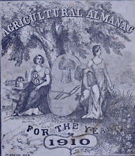 1910 agriculture almanac d'occasion  Expédié en Belgium