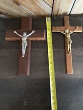 cross crucifix wooden, used for sale  Shipping to South Africa
