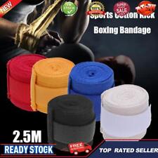 2 peças luvas de pulso 2,5 m bandagem esportiva de algodão kick boxe Sanda MMA comprar usado  Enviando para Brazil