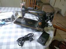 Vintage 1951 Singer  Sewing Machine # AK803472 Runs Good Needs Bobbin Case for sale  Shipping to South Africa