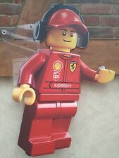 Lego Ferrari Man sign - Collectors Decor - Kaspersky F1 Advertising Shell UPS for sale  Shipping to South Africa