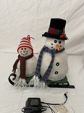 Snowmen iron sled for sale  Fontana