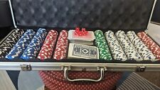 Poker chip set for sale  WORTHING