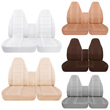 Compatível com capas de assento FORD 1997-2003 F150 40-60 HIGHBACK cores sólidas semi personalizadas comprar usado  Enviando para Brazil