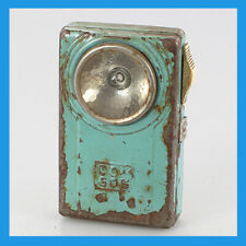 ✅ ✅✅ vintage stara rzadka metalowa szklana ręczna bateria kieszonkowa kemping latarka lampa na sprzedaż  PL