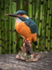 Vivid Arts Kingfisher on Tree Stump Highly Detailed Interior / Garden Decoration for sale  Shipping to South Africa