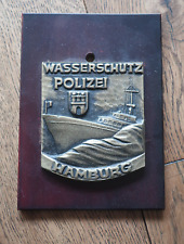 Wand wappen polizei gebraucht kaufen  Hamburg