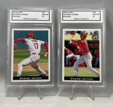 Shohei Ohtani Rookie Set Graded 10 Gem Mint 2018 Leaf #37 & #03 Angels RC comprar usado  Enviando para Brazil