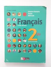 Français livre unique d'occasion  Paris XX