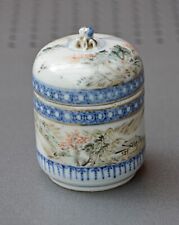 Antike porzellan deckeldose gebraucht kaufen  Zwingenberg